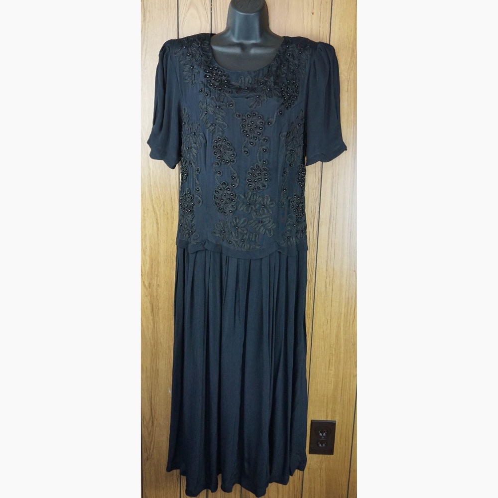 Sarin New York Embellished Dress sz L